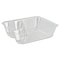 Dart ClearPac Small Nacho Tray, 2-Compartments, Clear, PK500 C56NT2 - alternate 1